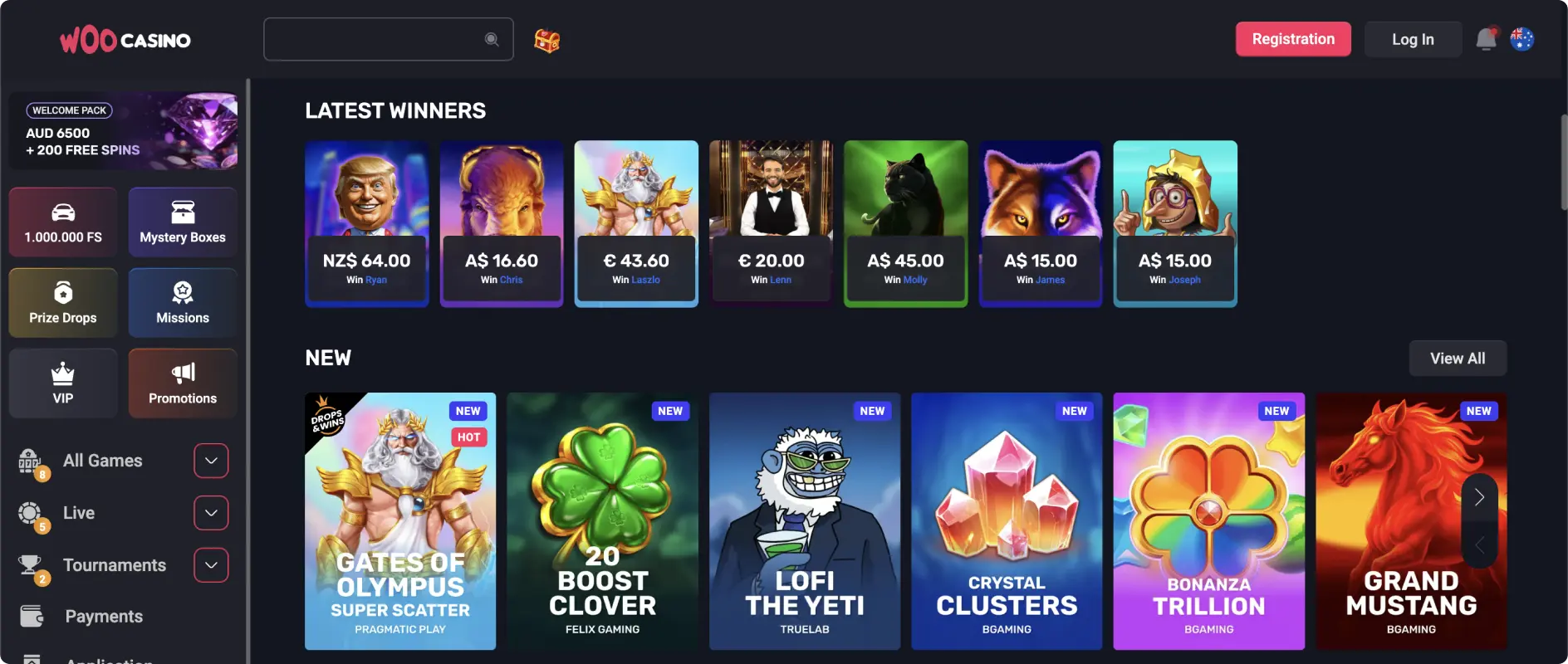 WooCasino Games WooCasino Games